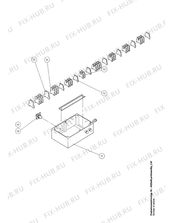 Взрыв-схема комплектующей Aeg HSWA30P - Схема узла Electrical equipment